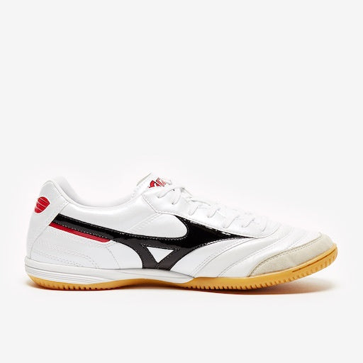 Mizuno Morelia Indoor - White/Black/Red