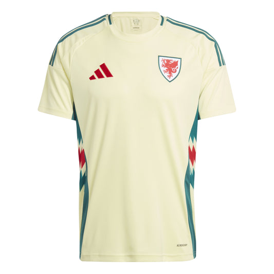adidas Wales 24 Away Jersey - Pearl Citrine